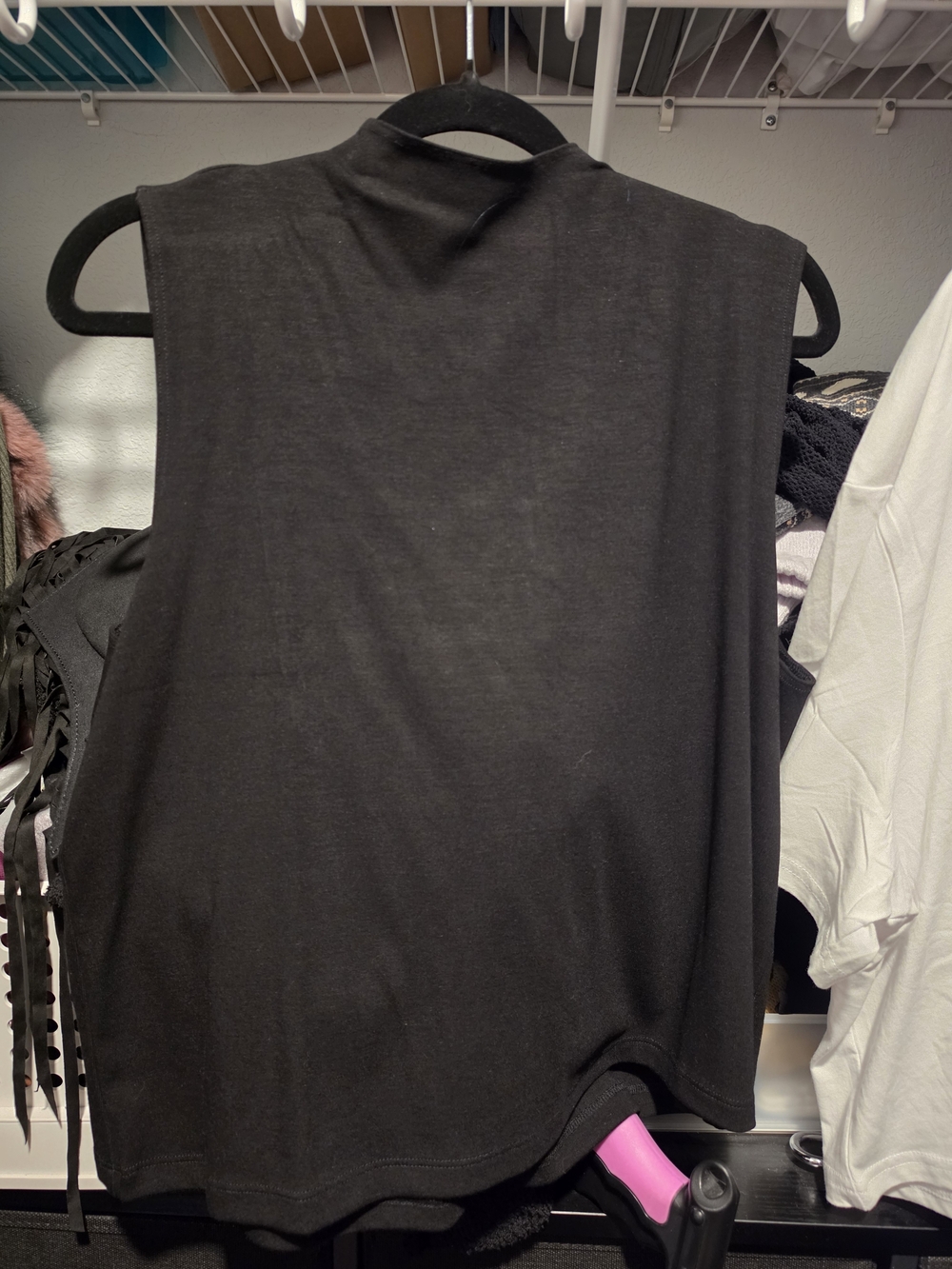 FoxBlood Mock Neck Tank Top